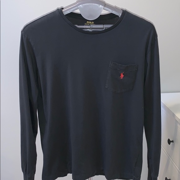 Men’s Classic Fit Jersey Long-Sleeve T-Shirt -Sz M - Picture 1 of 5